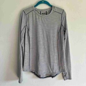 Striped Long Sleeve Women's Top